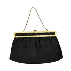 Vintage Mardane USA elegant Black Evening party purse